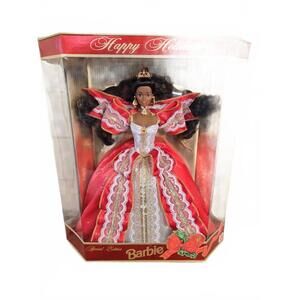 Barbie Happy Holidays 1997 African American Special Edition Mattel 17833 New